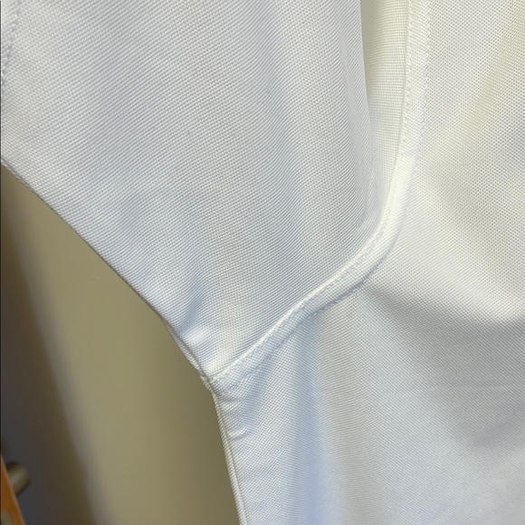 Greg Norman Collection White Polo Shirt with Classic Collar - Picture 3 of 7